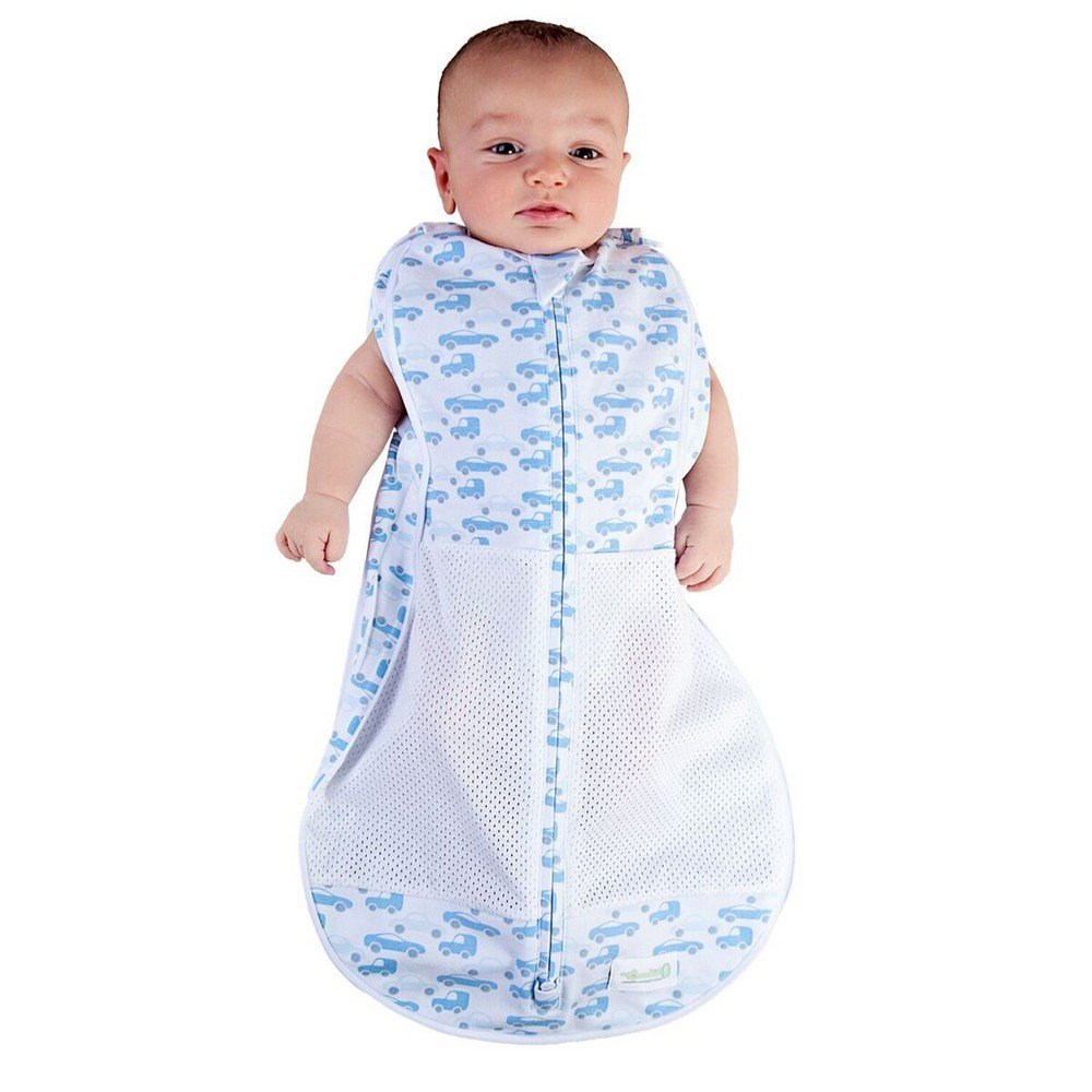 woombie air baby swaddle