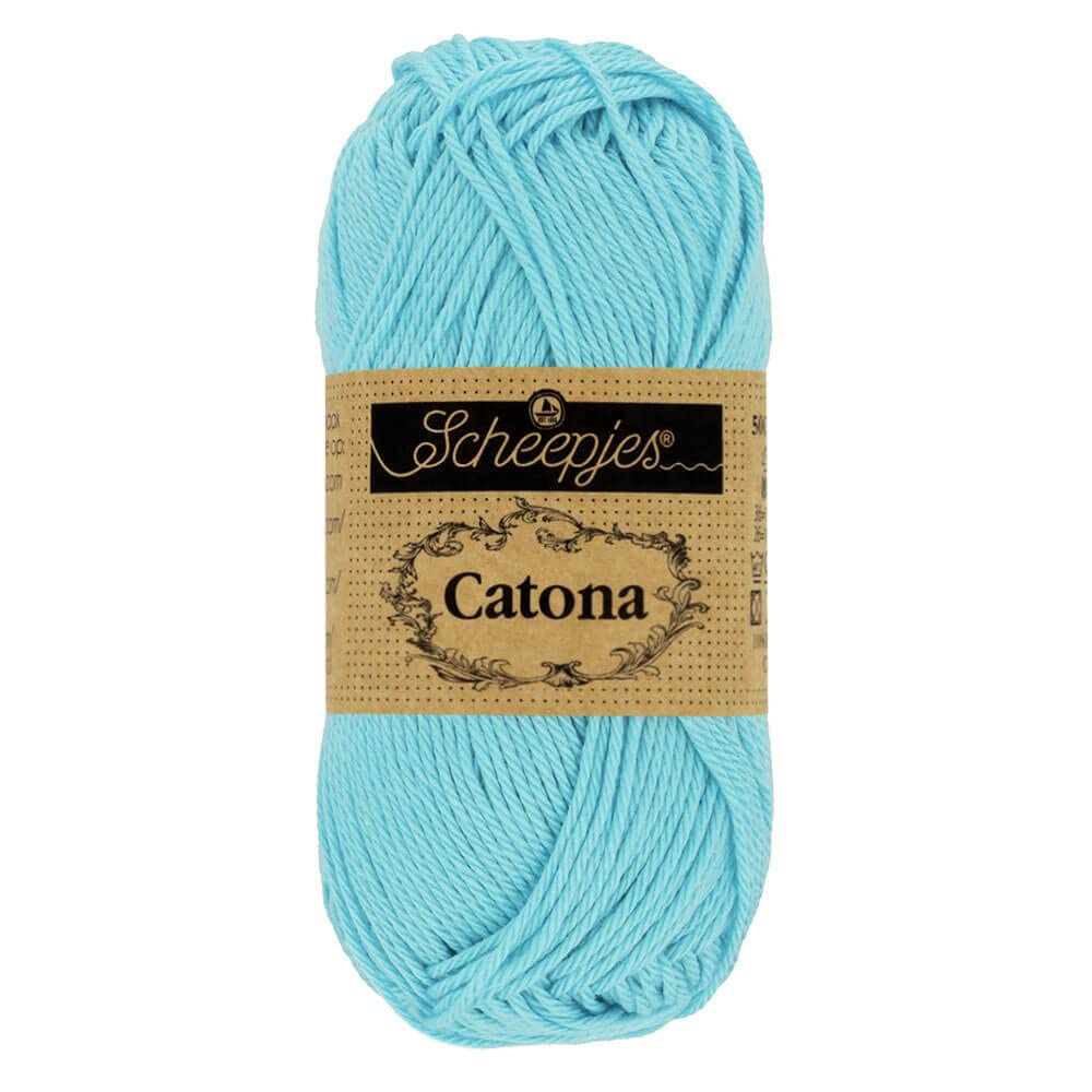 Scheepjes - Scheepjes Catona 397 Cyan Yarn - 1x10g