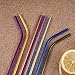 MultiColor Colorful Stainless Steel Straws Set of 14