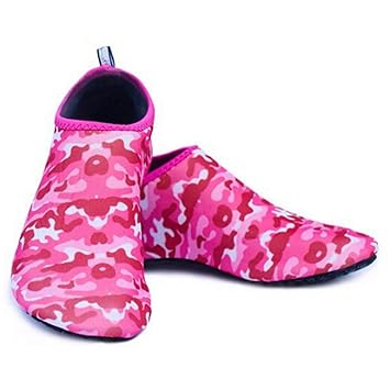 Sodin Peerless Men Women Soft Shoes Exercise Beach Dance Swim Slip On Shoes Non-Slip Colorful