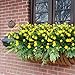 E-HAND Artificial Outdoor Flowers Plants UV Resistant Fake Greenery for Window Box Cemetery Home Patio Yard Indoor Garden Office Wedding Decor Wholesale