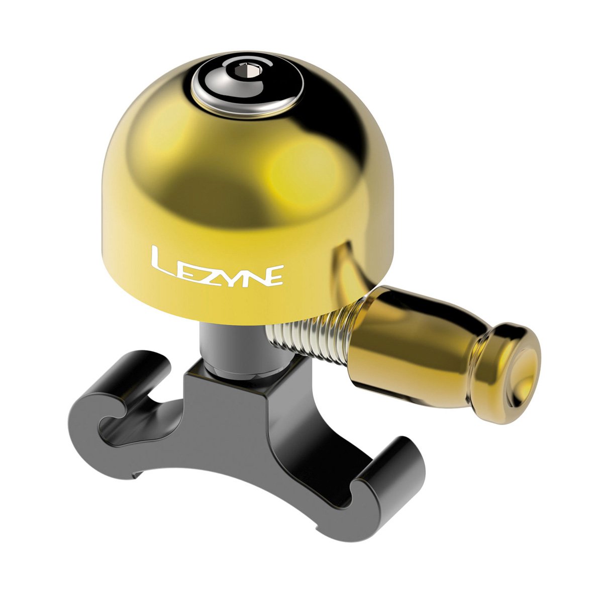 Lezyne Unisex_Adult Classic Brass Klingel S Box 20 Stück Messing, 1-BL-CLBRS-BOX-04S Bell & Horn, Black, M