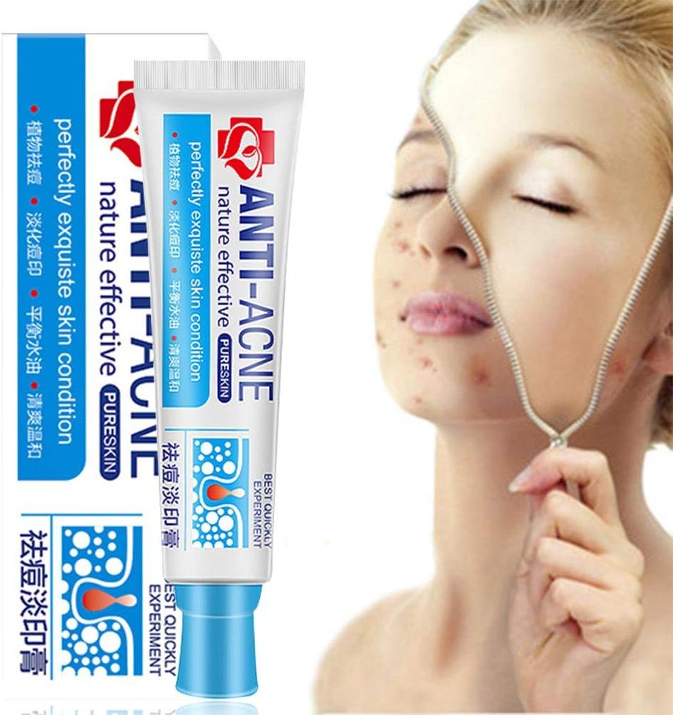 likeitwell 2Pack Acne Remover Cream, Acne Scar Remover Cream, Acne Treatment Cream, Advanced Acne Scar Removal Cream, All Natural | Goes On Clear | Works Under Makeup | Quickly Reduces workable