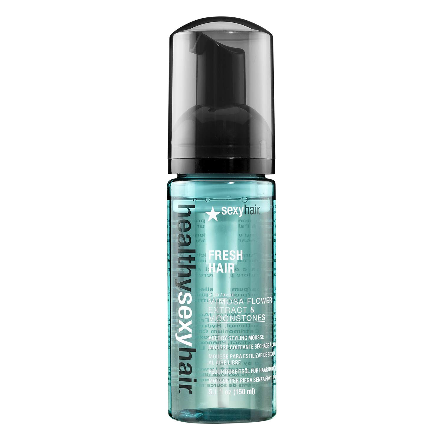 SexyHair Healthy Fresh Hair Air Dry Styling Mousse, 5.1 Fl Oz: Premium Beauty