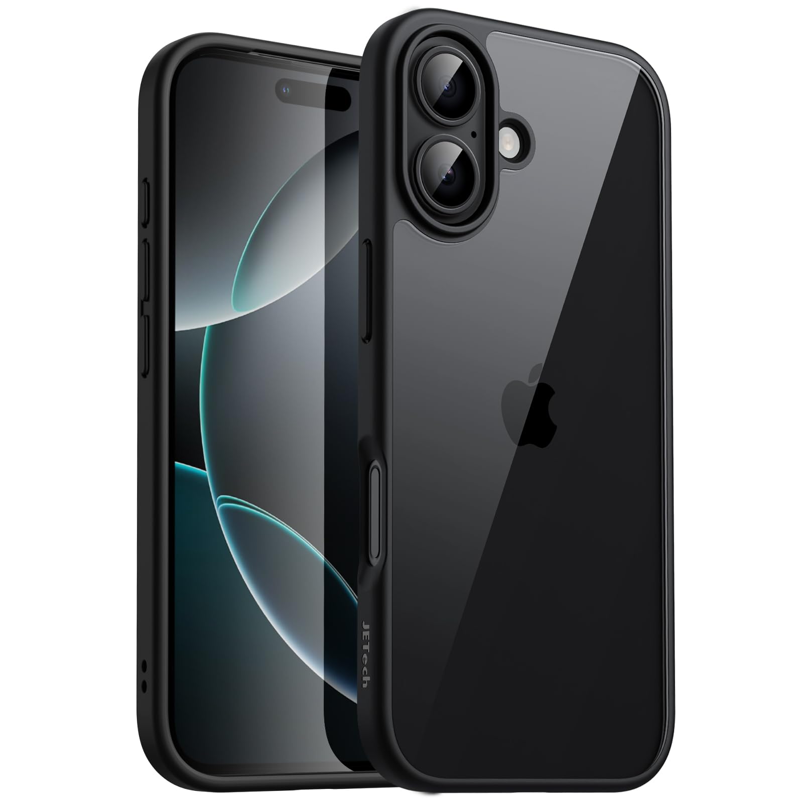 Case for iPhone 17 6.3-Inch, Shockproof Phone Bumper Cover, Matte TPU Frame