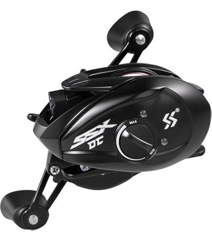 Amazon.com : SEASIR Rexcast DC Baitcaster Reel, 3 Modes Digital