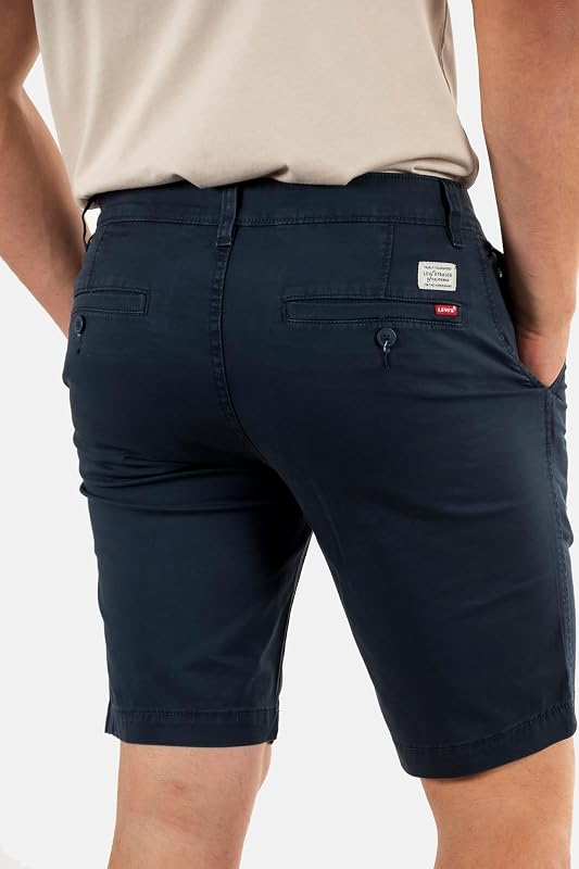 XX Chino Taper Shorts II Pantalones cortos, Baltic Navy Ltwt Microsand, 32W Hombre