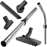 Spares2go Telescopic Bent End Rod Handle Kit for Numatic Henry Hetty Vacuum