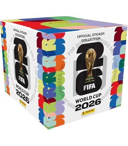 Amazon.com: PANINI FIFA WORLD CUP QATAR 2022 STICKER BOX (50 packs