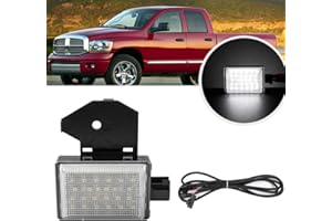 White LED Under Hood Light Assembly for Dodge Ram 1500 2009-2018 Courtesy Engine Lamp for Dodge Ram 2500 3500 2010-2018 With 