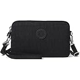 Stylish Nylon Small Crossbody Bag Handbag for Women Lightweight Mini Purse