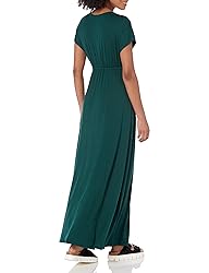 Amazon Essentials Women's Waisted Maxi Dress