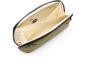 Peak Design Small Tech Pouch, Kelp, Electronics Organizer for Travel or Everyday Carry, Origami-Style Storage, Cable Pass-Through, Weatherproof Recycled Nylon, Gear Carry Bag for Men and Women