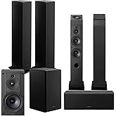 Sony Complete 7 Speaker System- SSCS3M2 (2), SSCS5M2 (Pair), SSCS8M2, SSCSEM2 (Pair)