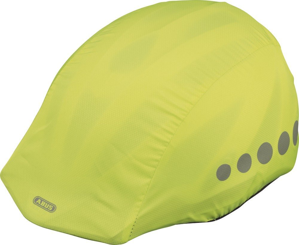 ABUS rain cap for helmets - rain cover with decorative reflectors and elasticated strap - water-repellent