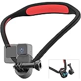 ULANZI Go-Quick II Neck Mount for GoPro Magnetic Necklace Holder, Camera POV Mount for GoPro Hero 13/12/11/10/9/8/7/6/5/4/MAX, AKASO, DJI Osmo Action 5 Pro/4/3, Insta360 and Most Action Cameras