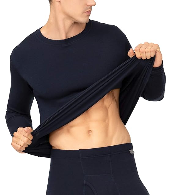Buy LAPASA Men's 100 Merino Wool Thermal Underwear Top Midweight Base