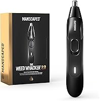 MANSCAPED® The Weed Whacker® 2.0 Electric Nose & Ear Hair Trimmer – 7,000 RPM Precision Tool with Rechargeable Battery, Wet/D