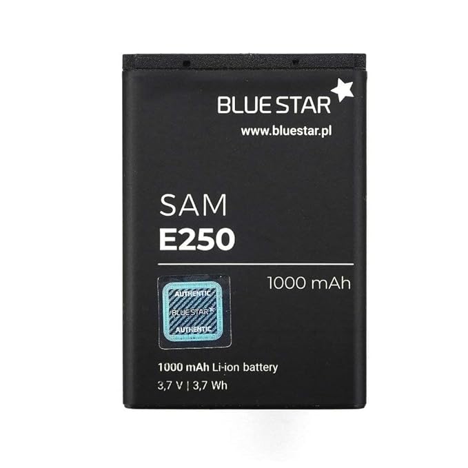 Bluestar Akku Ersatz kompatibel mit Samsung E250 / E900 1000 mAh Austausch Batterie Accu AB463446BU