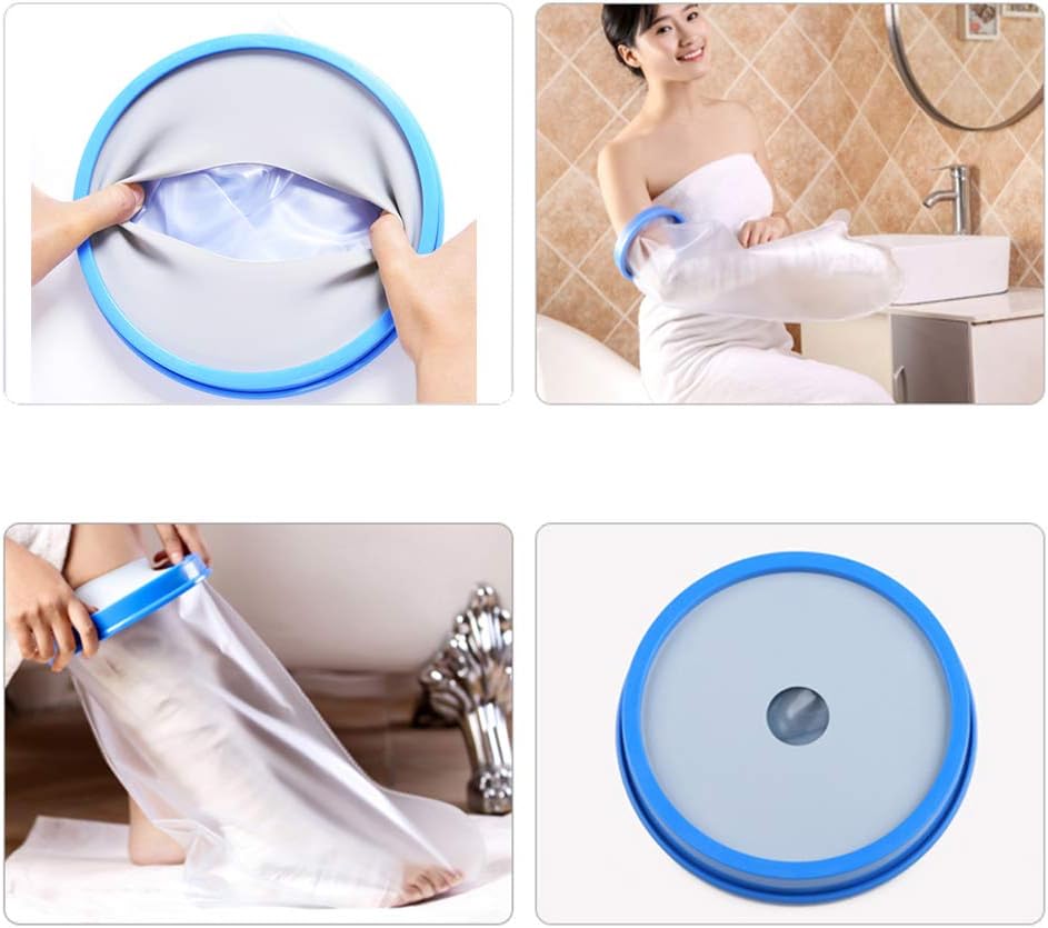 DESTRIC Waterproof Arm Cast Wound Cover for Shower Bath,Plaster Bandage Protector Watertight for Broken Arms Wrists Bones Hands Burns - Image 5
