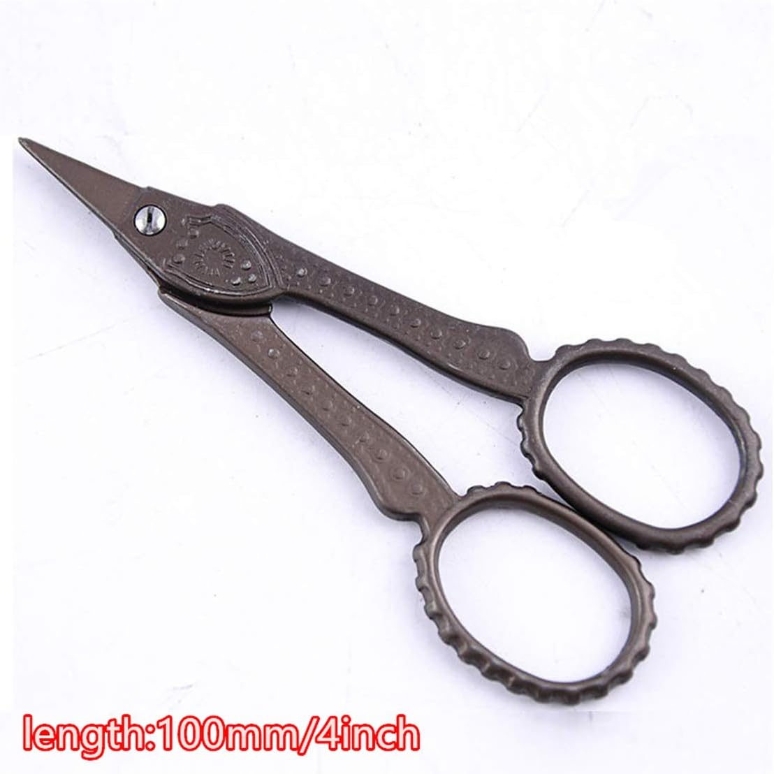 Scissor Handicraft Embroidery Fabric Cross Stitch European Retro Classic Vintage Antique Craft Sewing Tailor Scissor Sewing Tool,100Mm 4Inch7