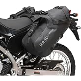 Rhinowalk Motorcycle Saddle Bags Waterproof Anti-Vibration Motor Side Bags Shoulder Bag Motorbike Panniers 18L(9L*2) for Most