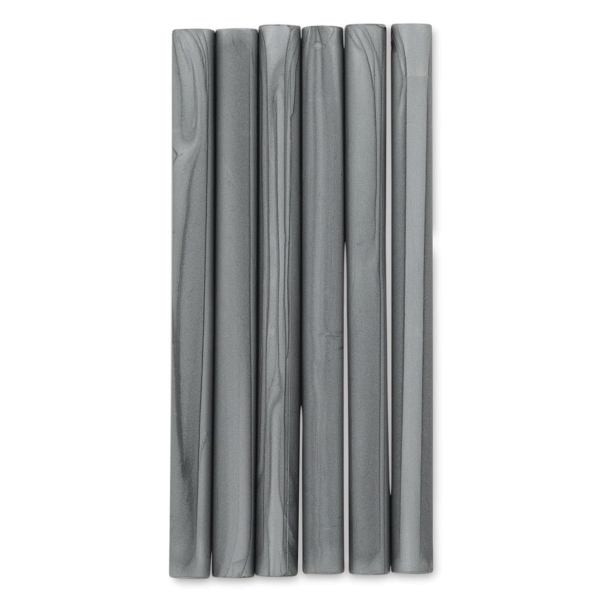 Manuscript Sealing Gun Wax - Silver (Pack of 6), (diameter 8mm only)