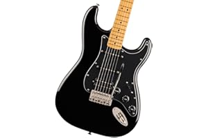 Squier by Fender Classic Vibe 70's Stratocaster Electric Guitar - HSS - Maple - Black