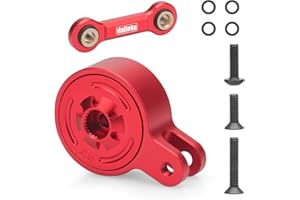 daitoku Aluminum 25T Fixed Link Steering Servo Saver RC Servo Saver Set for Arrma 1/10 Granite Senton Vorteks Bigrock 3S BLX 550 MEGA Kraton Outcast 4S BLX