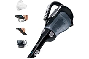 BLACK+DECKER dustbuster Handheld Vacuum, Cordless, Black (BDH2000L)