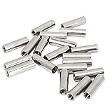 Pack of 20 M5 x 0.8-Pitch 25mm Length Round