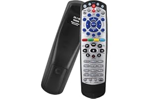 Newest Remote for Bell Satellite Remote, Bell TV IR Remote Control for Dish Network 20.1 IR Satellite Receiver TV DVD VCR