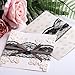 Whaline 30 Yards Lace Trim Ribbon with Floral Pattern for Wedding Invitation Cards, Sewing, Gift Package Wrapping, Decorating and Hand Crafts, 2 Inch Wide, White and Black