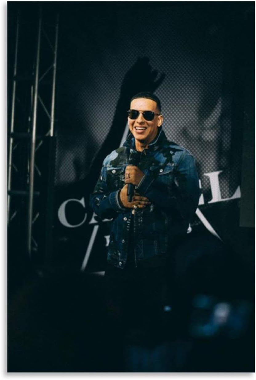 FDSEW Daddy Yankee Poster Decorative Painting Canvas Wall Art Living Room Posters
