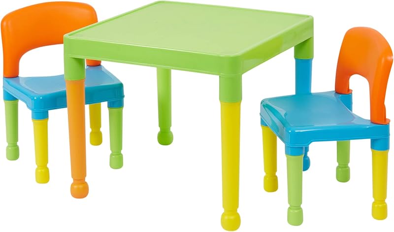 Liberty House Toys Multicoloured Table & 2 Chairs Set 51x51x43.5 cm