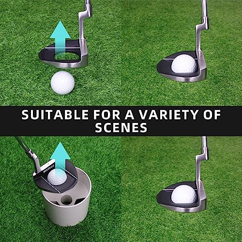 KOFULL Golf Putter-Golf Putters for Men Right Handed, Golf Men's Putter, Mens Putters Right Hand, Men Golf Putter with Ball Picking Function