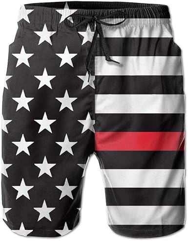 Thin red line swim trunks Clearance
