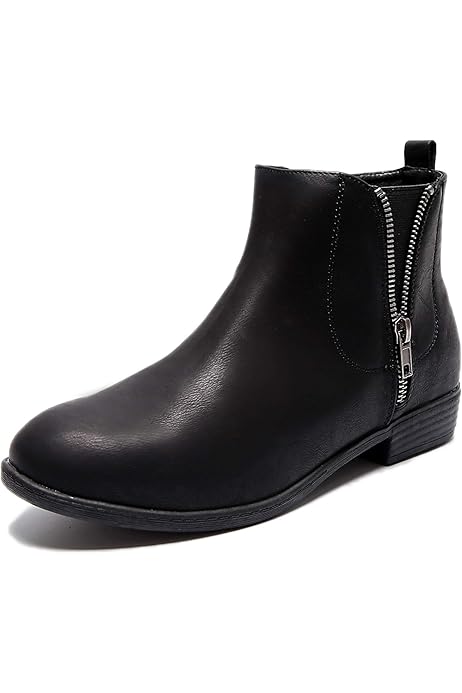 wide width flat booties