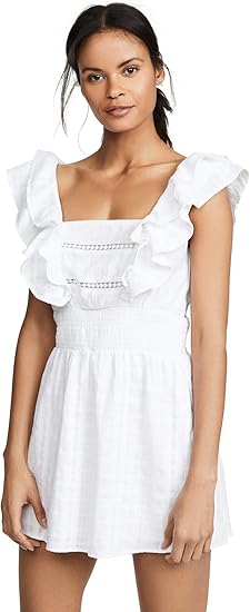 white eyelet dress amazon