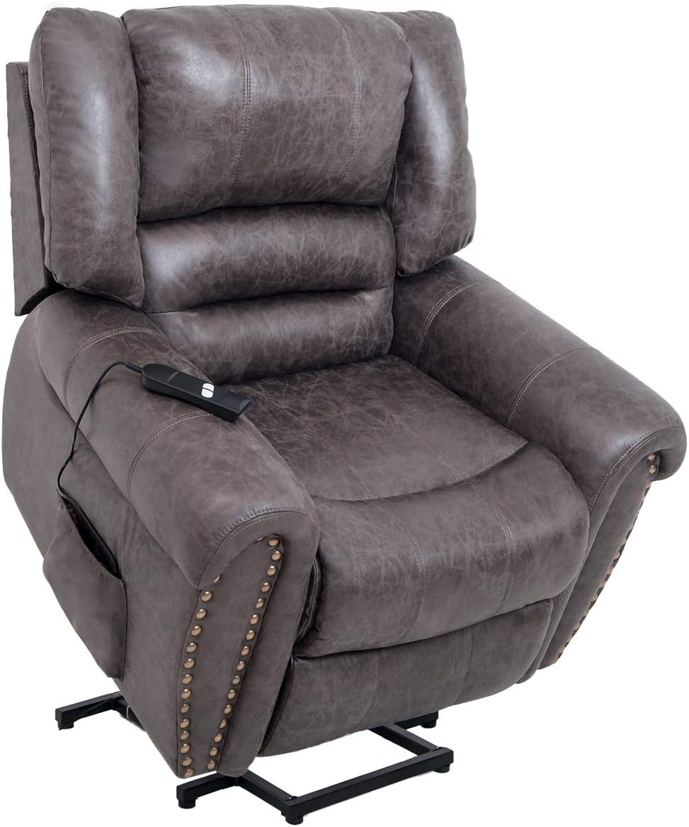 Stallion Wallsaver Big Man Comfortking Recliner. Rated for Weights of up to 500 lbs. Extended Lenght 79 inches. Free Curbside Delivery, pink