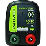 Patriot PE10 Electric Fence Energizer, 0.30 Joule