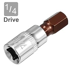 uxcell 2pcs 1/4" Drive x H8 (8mm) Hex Bit