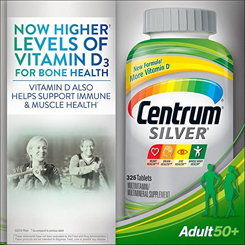 Centrum Silver Adults 50+ 325 Tablets