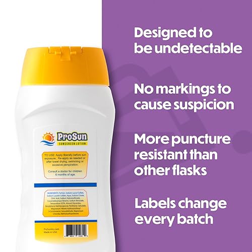 Hidden Sunscreen Flask By Smuggle Mug Dispenses Sunblock