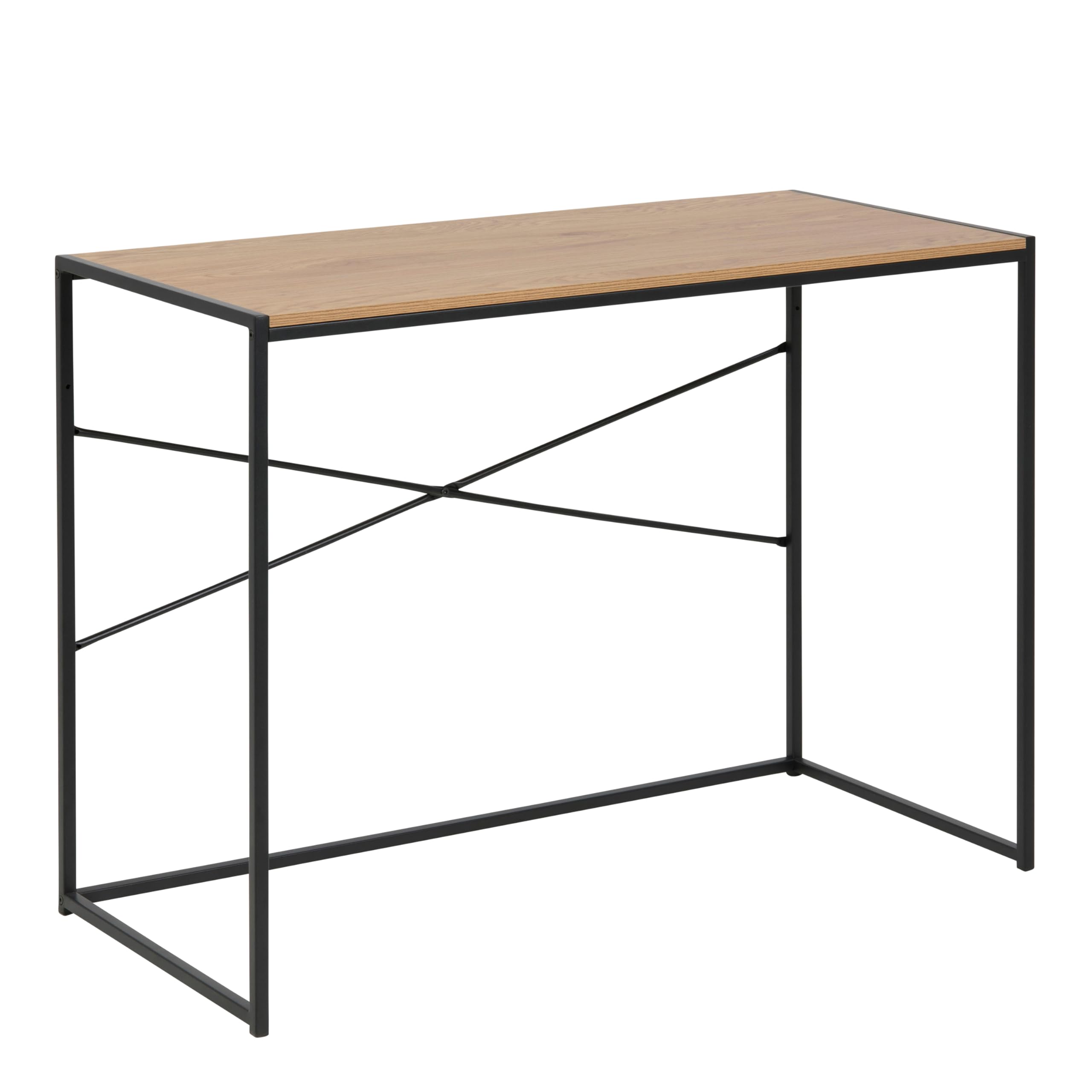 Furniture To Go | Seaford, Black & Oak, Office Desk