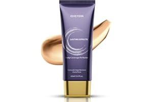 ISHERBIN All Over Body Coverage Perfector Waterproof - Leg & Body Makeup Waterproof No Transfer Tattoo Cover Up Makeup, Long-Lasting, Moisturizing, Natural Radiance - All Skin Types 60ml/2fl.oz