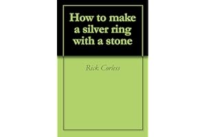 How to make a silver ring with a stone