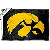 Iowa Hawkeye Golf Cart and Boat Flag