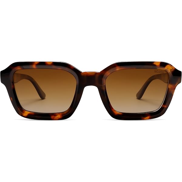 Retro Square Sunglasses for Womens Mens Vintage Oversized  display picture 3