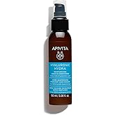 Apivita Hydration Moisturizing Leave-In Conditioner | Lightweight Moisturizing with Hyaluronic Acid, Aloe & Honey, Reduces Frizz, 100 mL / 3.38 oz